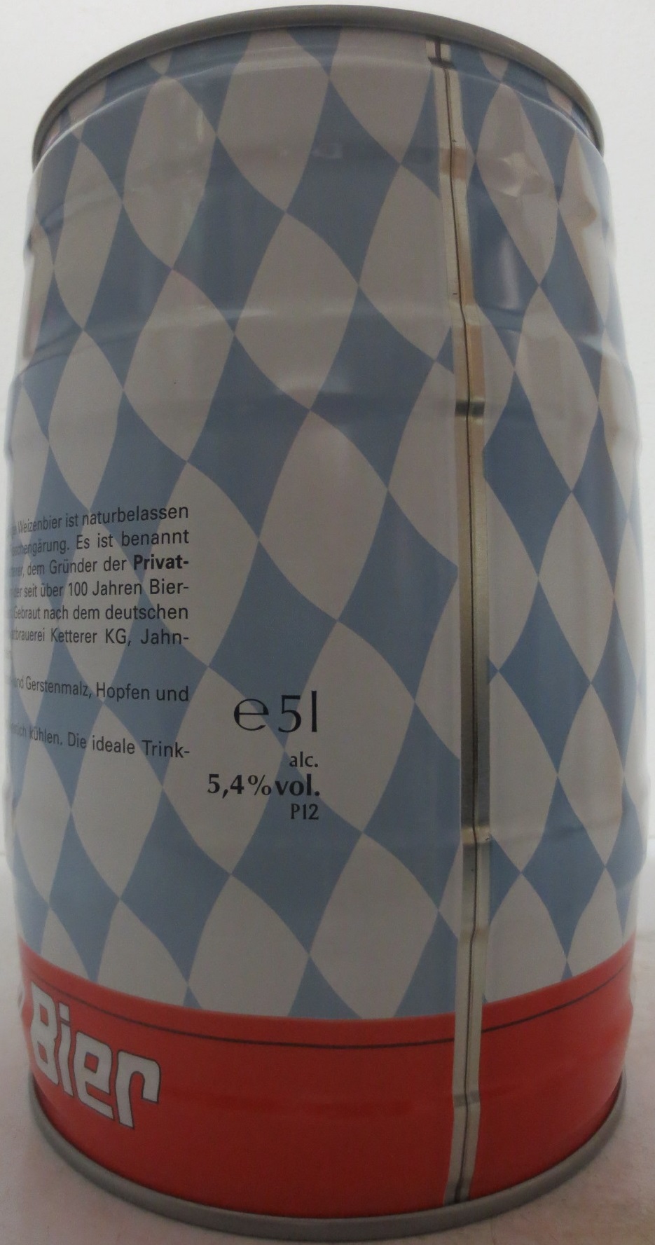 Ketterer Sebastian Hefe-Weissbier (5L) Nr.1 