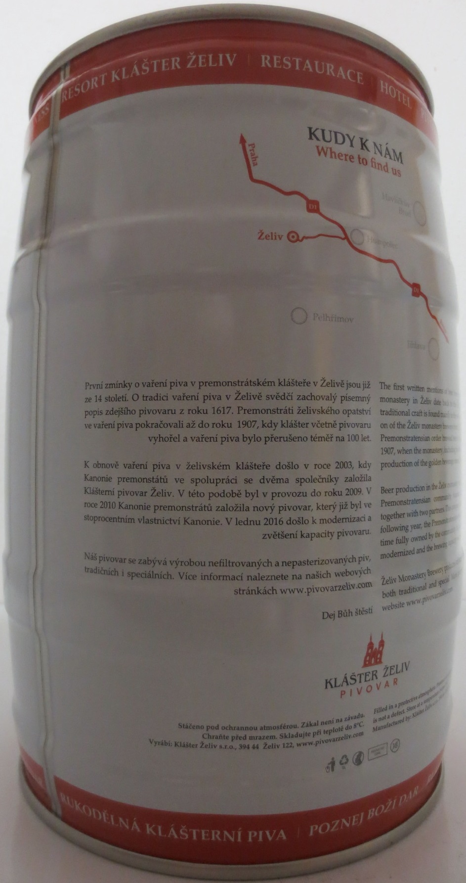 ANNO 1617 KLÁŠTER ŽELIV PIVOVAR (5L) č.3