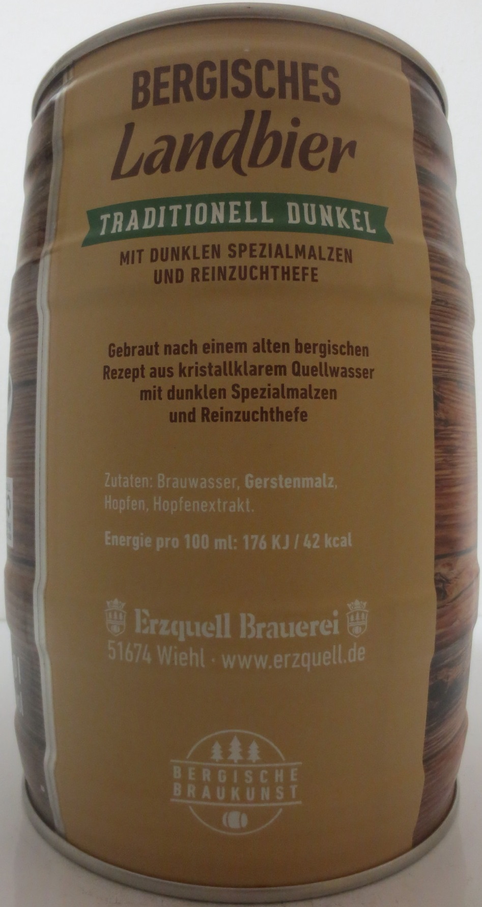BERGISCHES LANDBIER TRADITIONELL DUNKEL (5L) Nr.1 