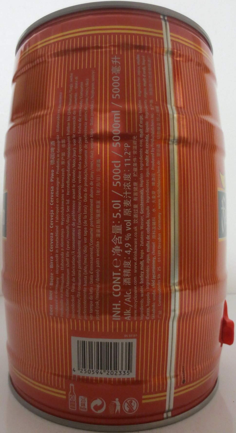 feldschlößchen PILSNER (5L) Nr.2 