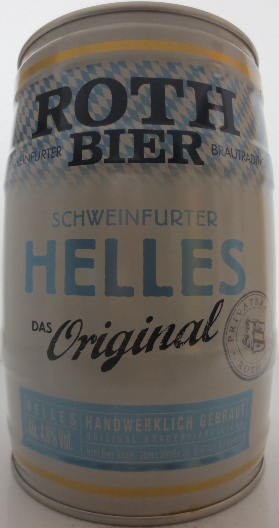 ROTH BIER SCHWEINFURTER HELLES DAS Original (5L) Nr.1 