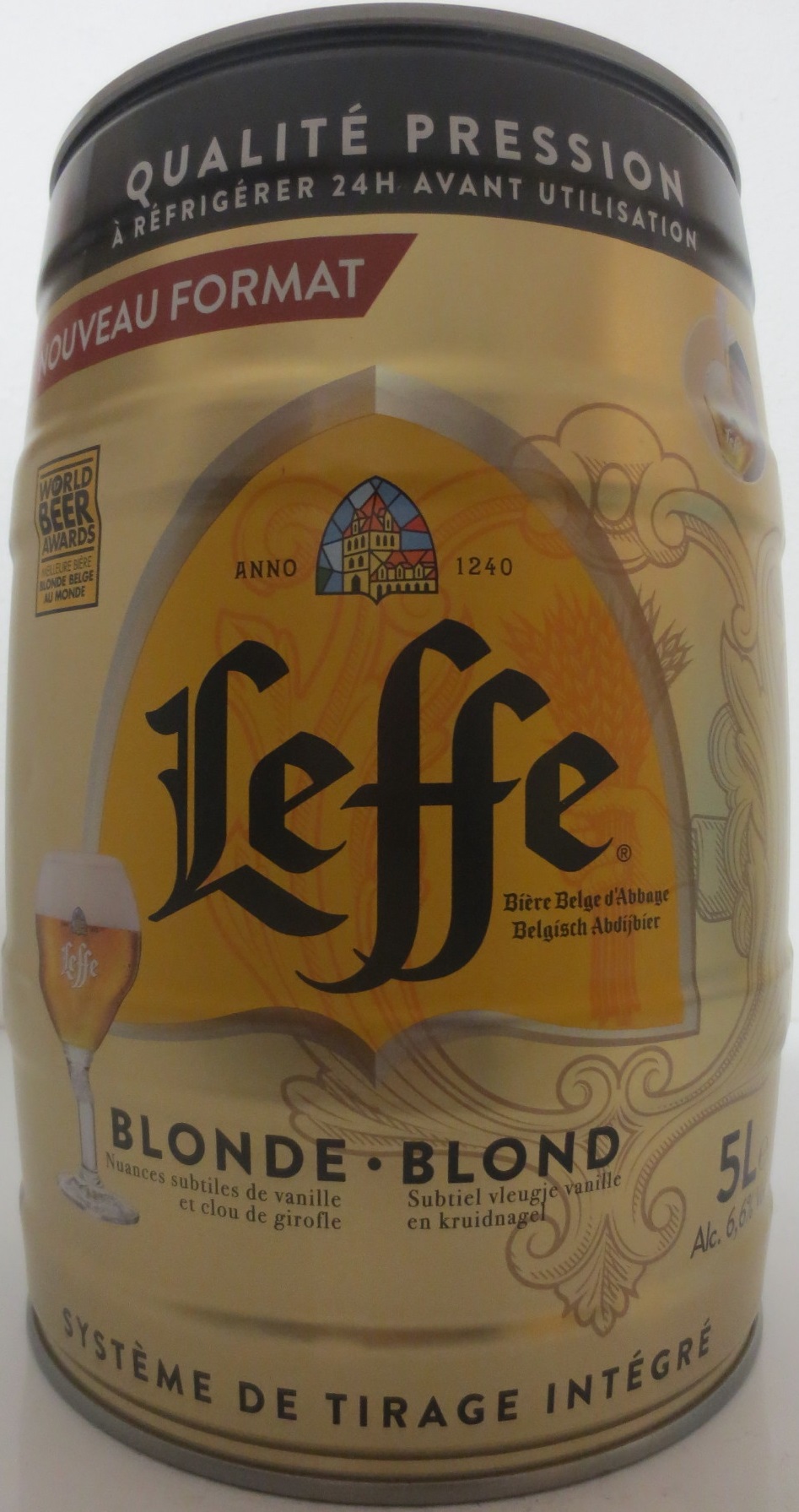 Leffe BLONDE . BLOND (5L) Nr.1 