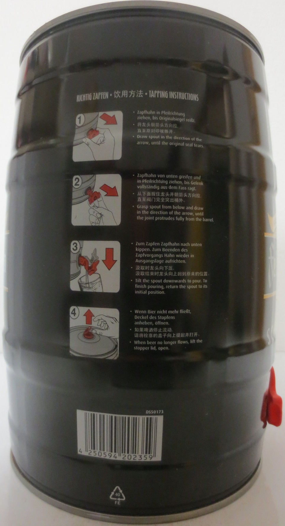 feldschlößchen SCHWARZBIER (5L) Nr.1