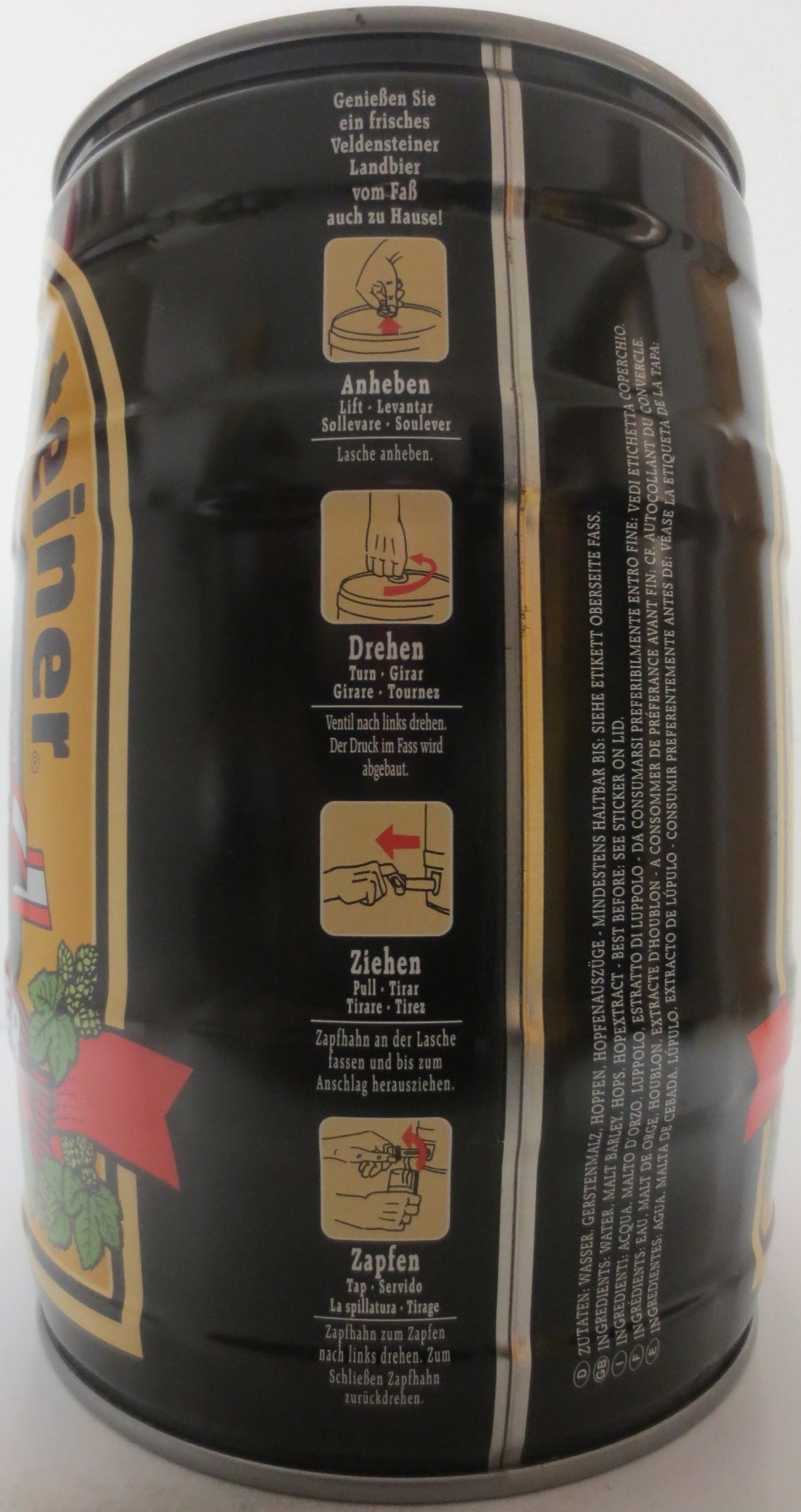 LANDBIER Echt Veldensteiner (5L) Nr.1 