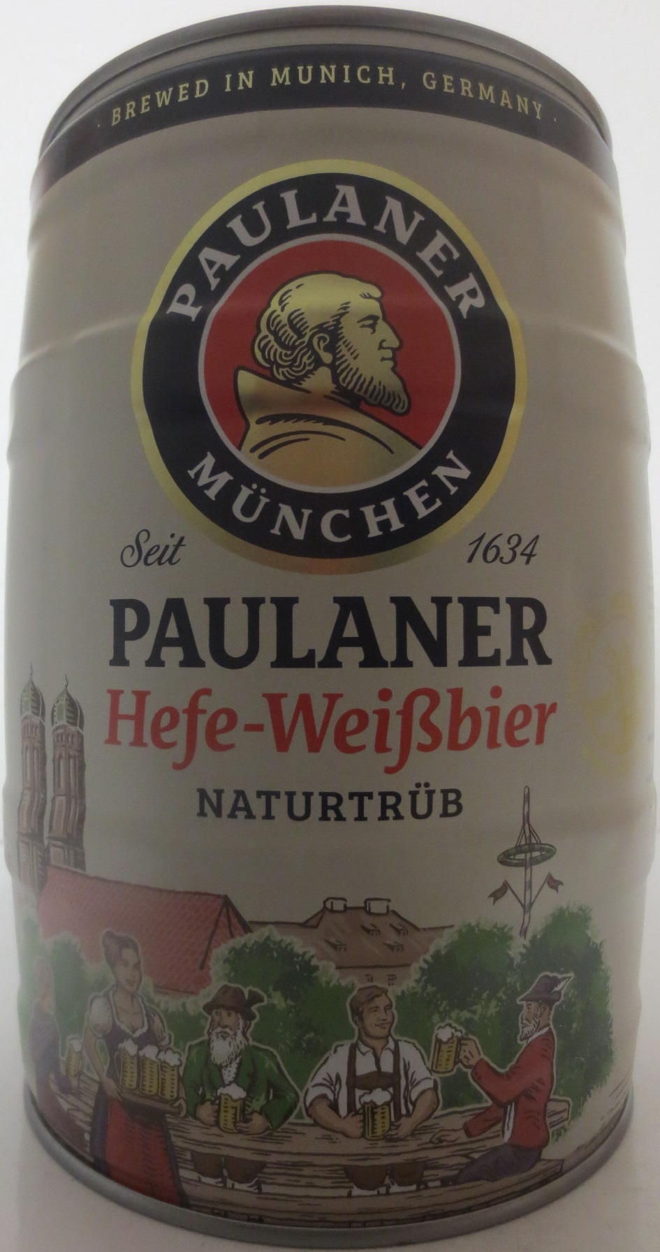 PAULANER MÜNCHEN Hefe-Weißbier NATURTRÜB (5L) Nr.2