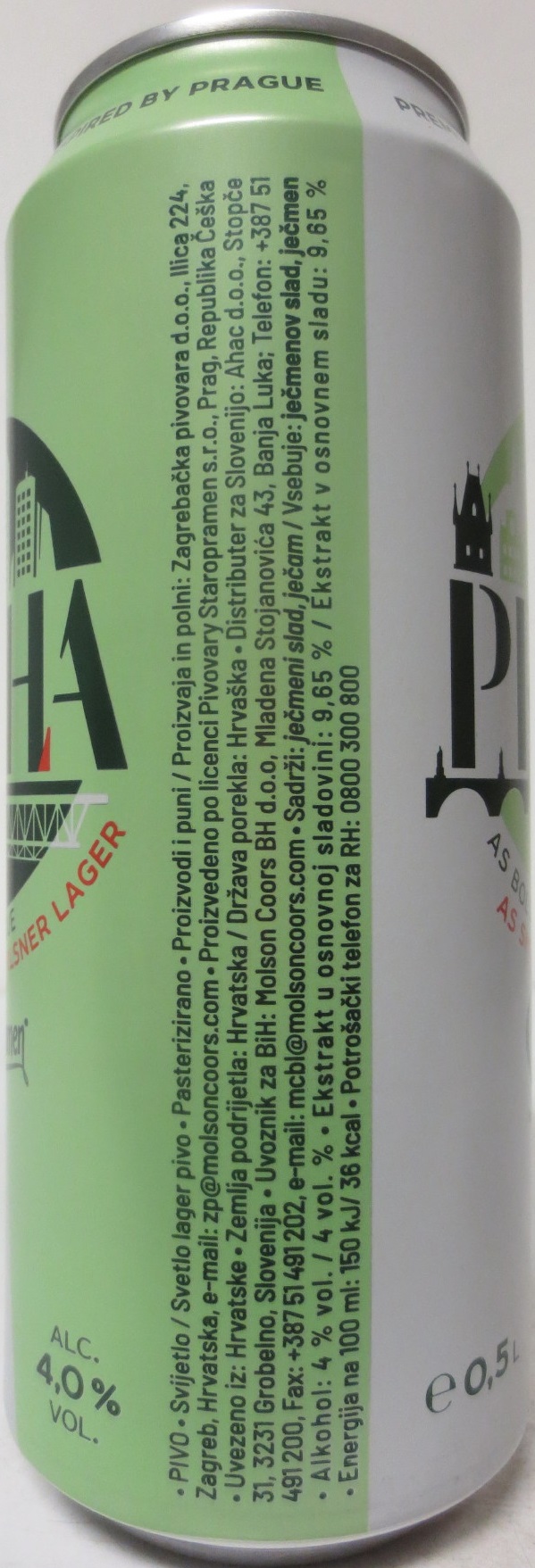 PRAHA BY Staropramen (HR) (50cl) (B/O) č.1