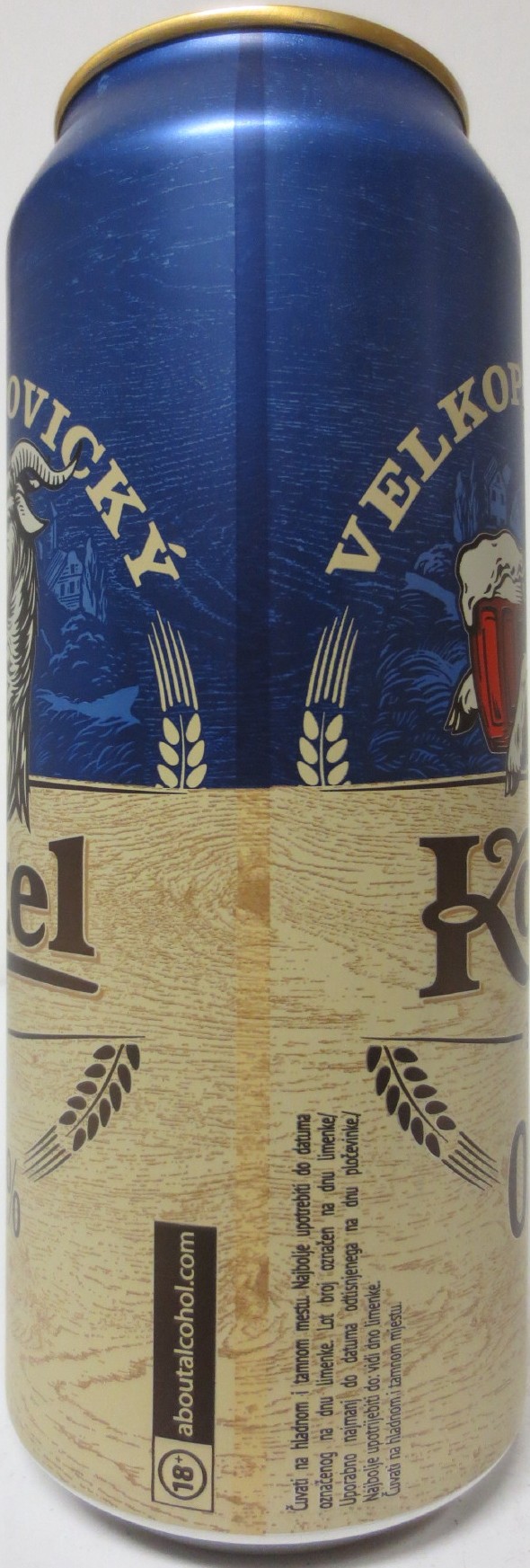 VELKOPOPOVICKÝ Kozel 1874 0,0% (SLO) (50cl) (B/O) č.1