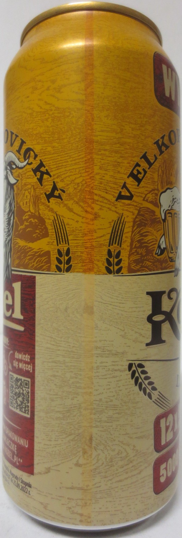 VELKOPOPOVICKÝ Kozel 1874 LEŽÁK WYGRAJ (50cl) (B/O) č.1 
