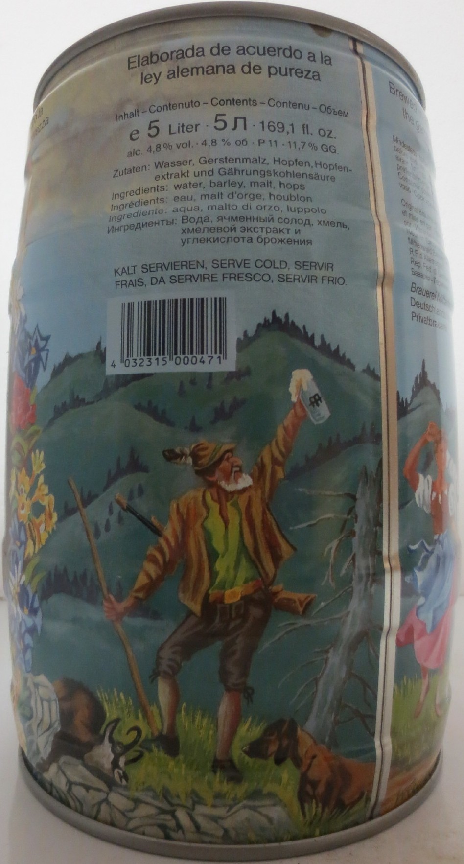 Mittenwalder Bier (5L) Nr.2 (summer) 