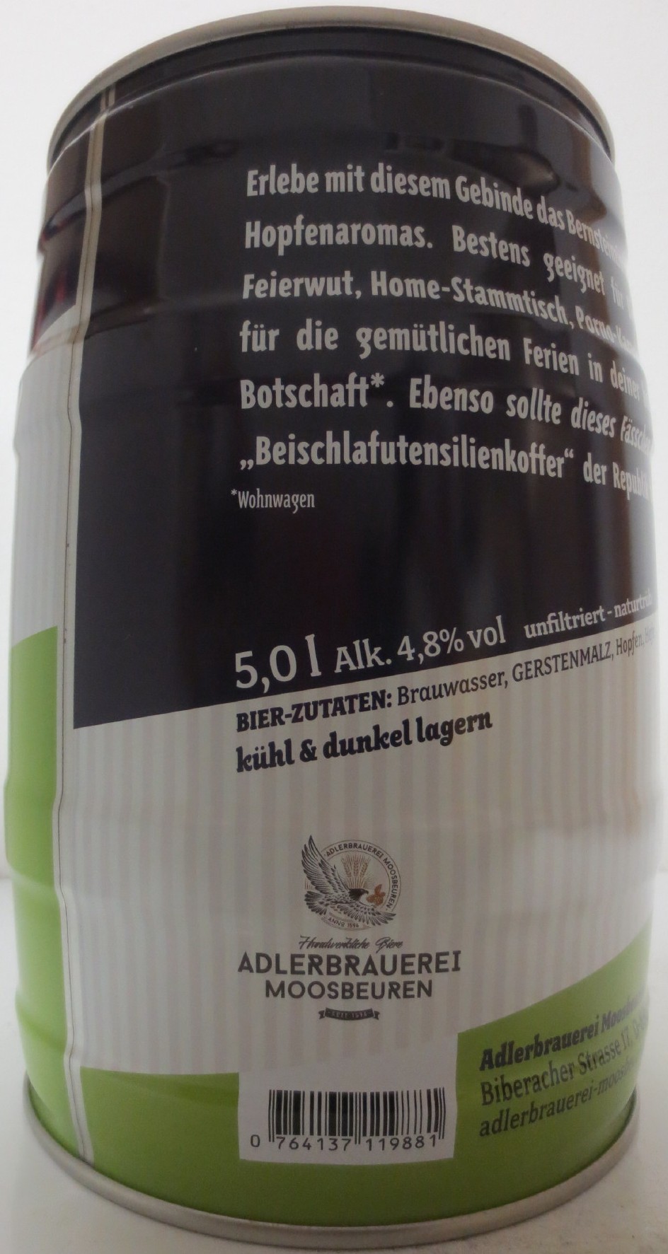 ADLERBRAUEREI MOOSBEUREN Hop Stuff (5L) Nr.1 