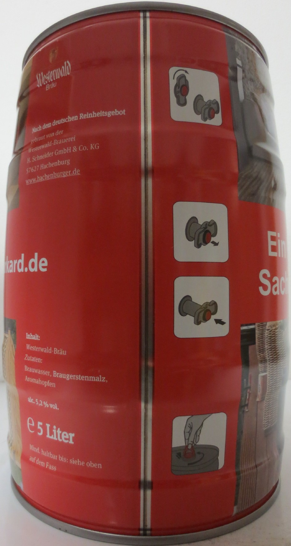 Westerwald Bräu HOLZZENTRUM BURKARD Lahnstein Tel. 02621-96050 (5L) Nr.1 