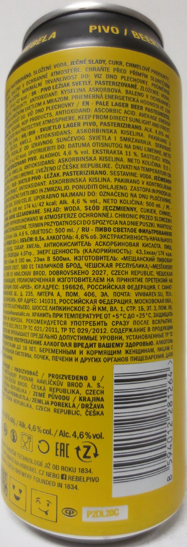Rebel XI (50cl) (B/O) č.2 