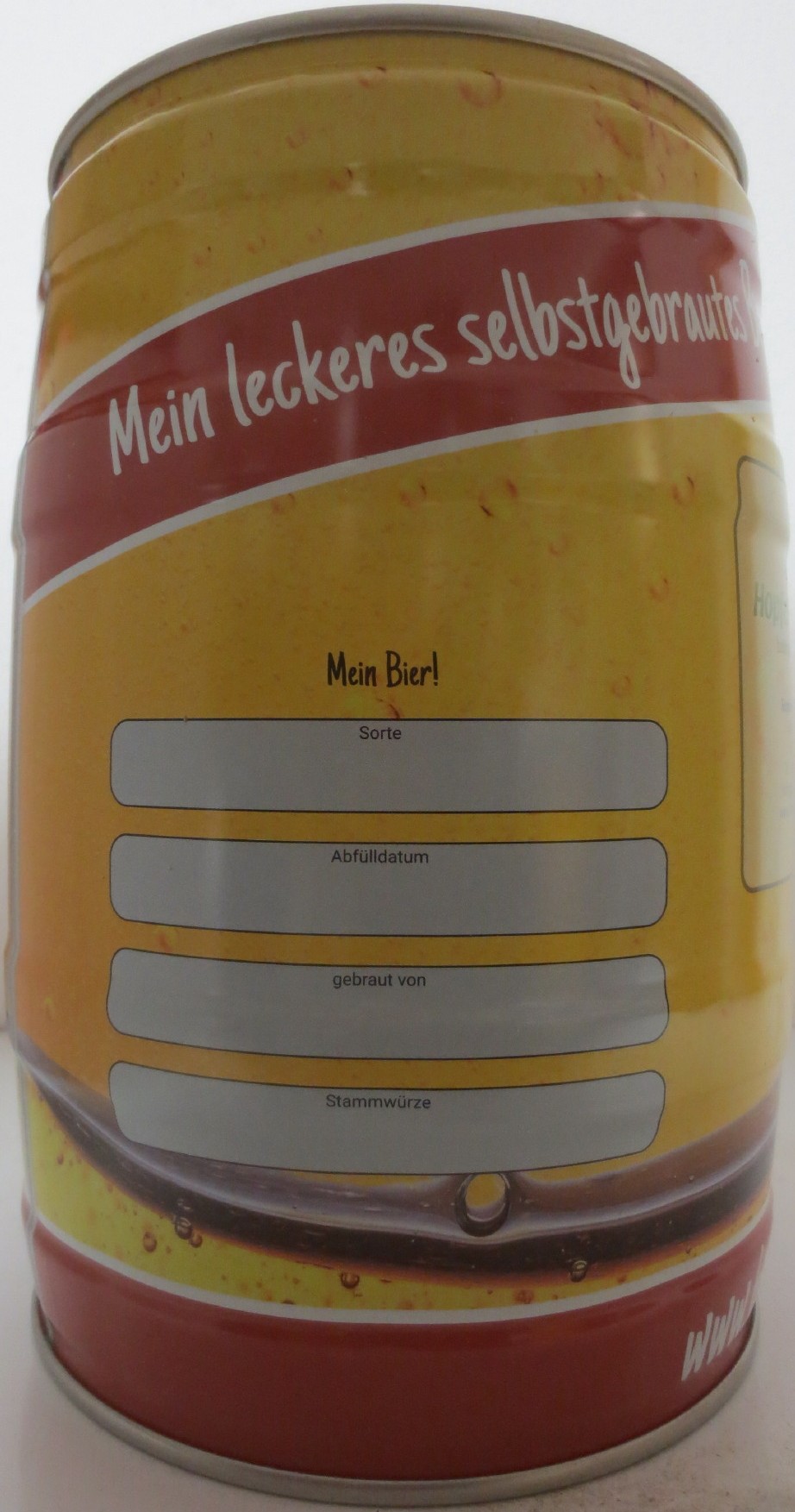 mein BIER KWIK selbstgebraut (5L) Nr.1 