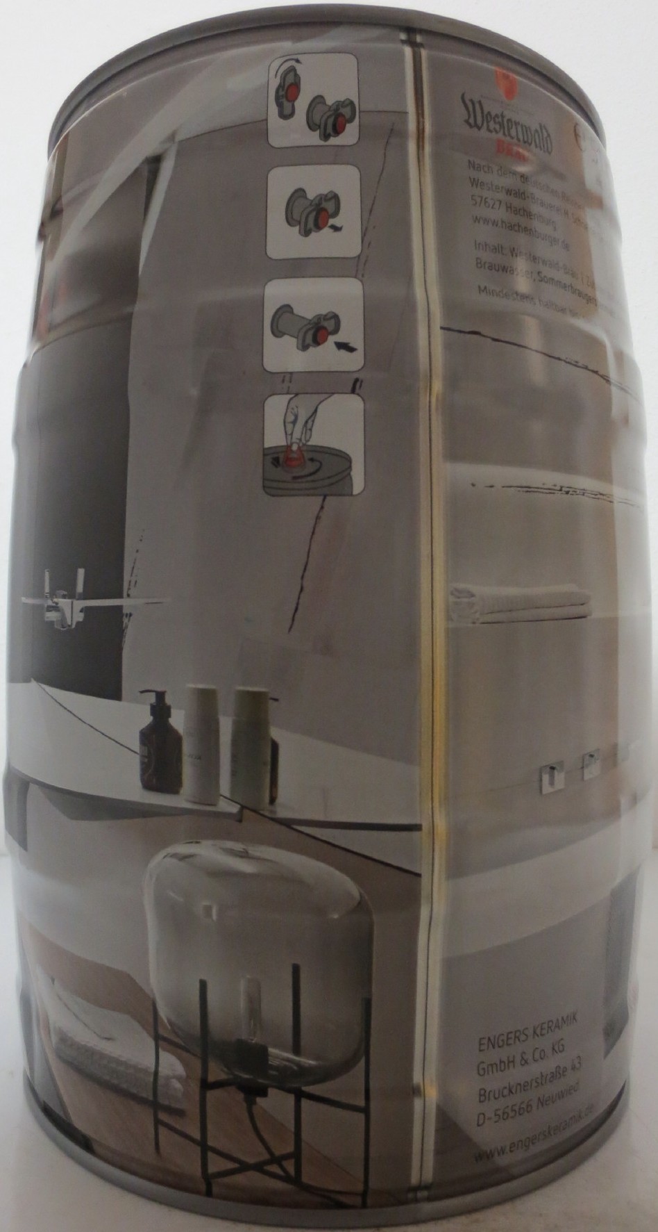 Westerwald Bräu WER GROSSES LEISTET HAT ETWAS KÜHLES VERDIENT! (5L) Nr.1