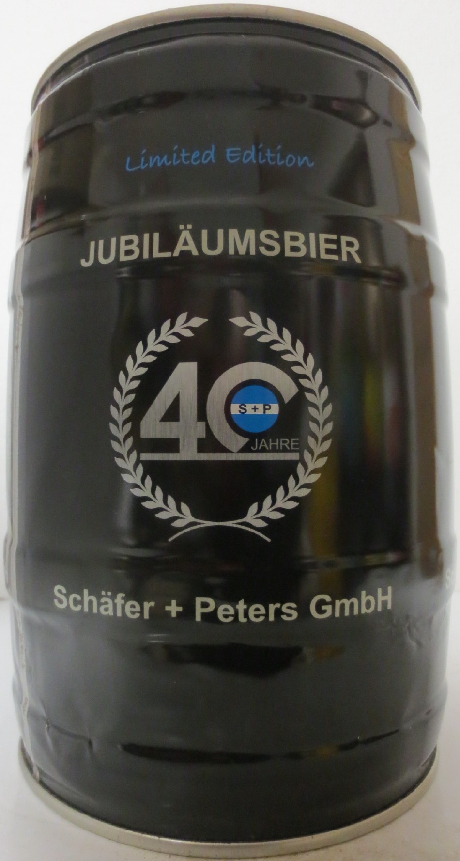 Schäfer + Peters GmbH JUBILÄUMSBIER 40 JAHRE (5L) Nr.1