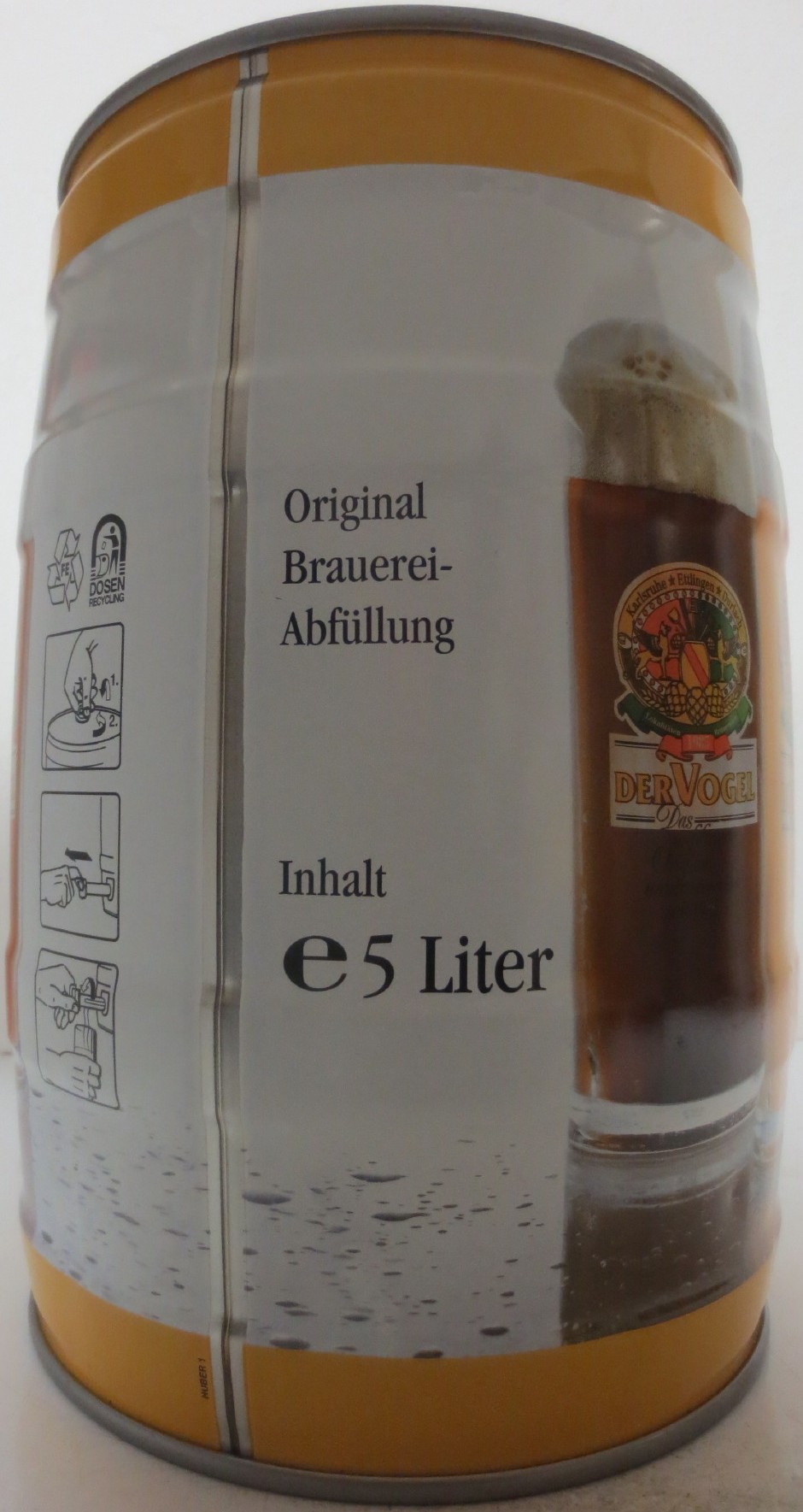 DER VOGEL Das unfiltrierte Original unverwechselbar seit 1985 (5L) Nr.1 