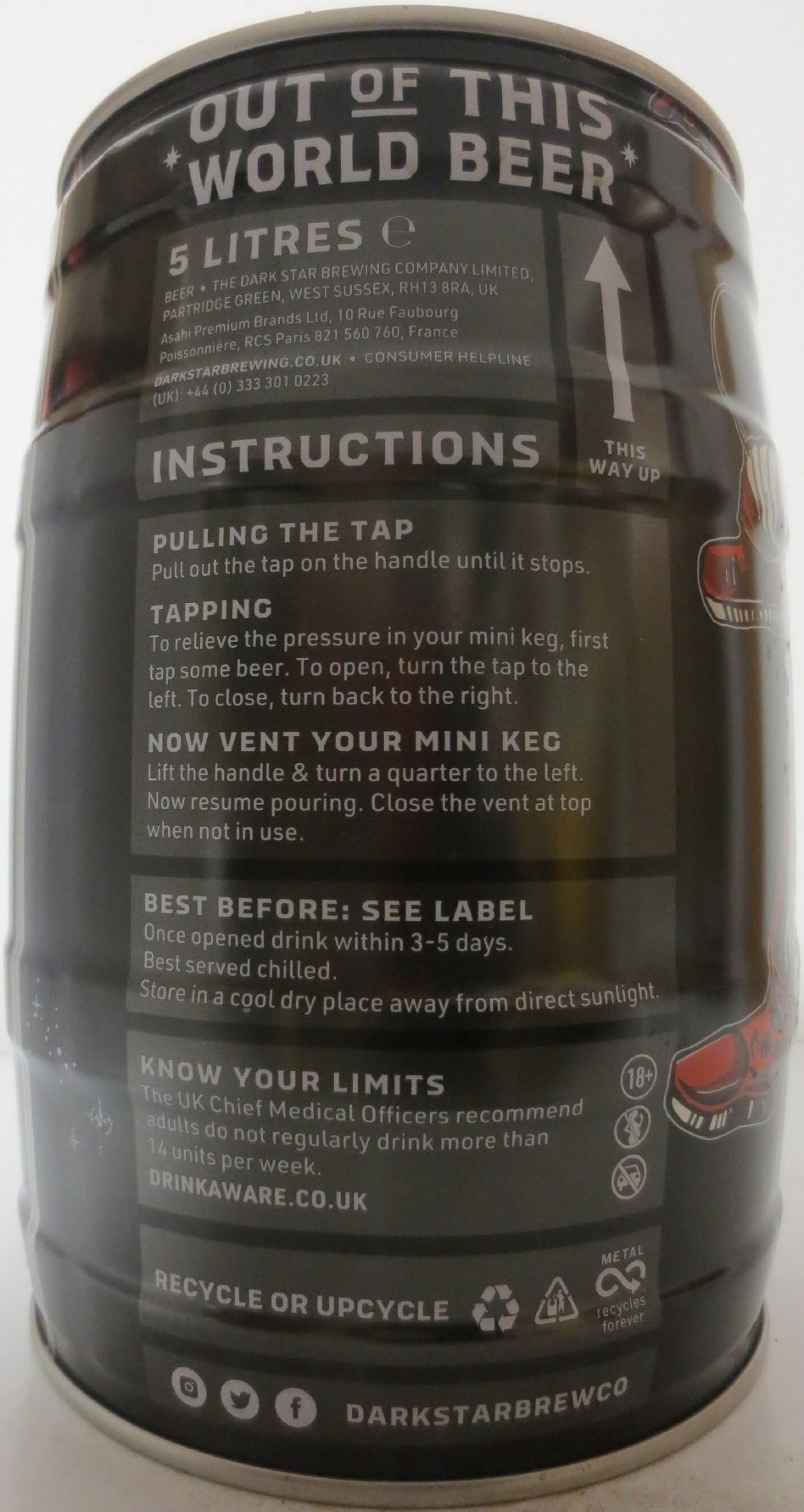 DARK STAR BREWING Co (5L) Nr.5