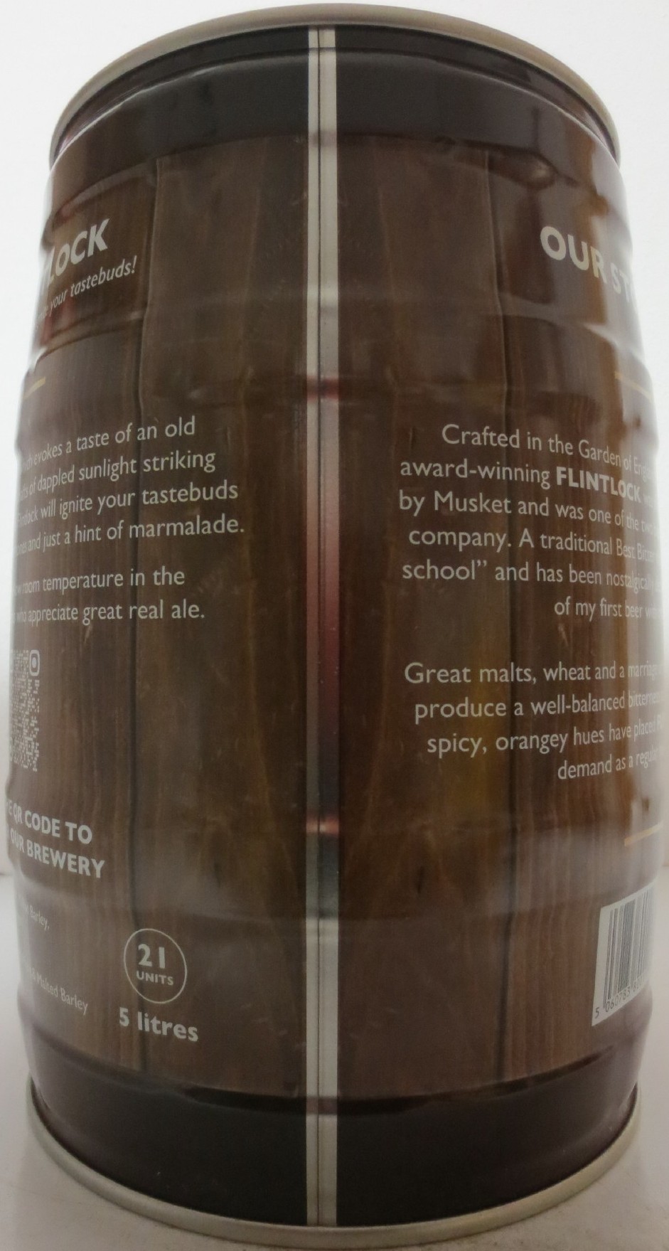 MUSKET BREWERY FLINTLOCK KENTISH BEST BITTER (5L) Nr.1