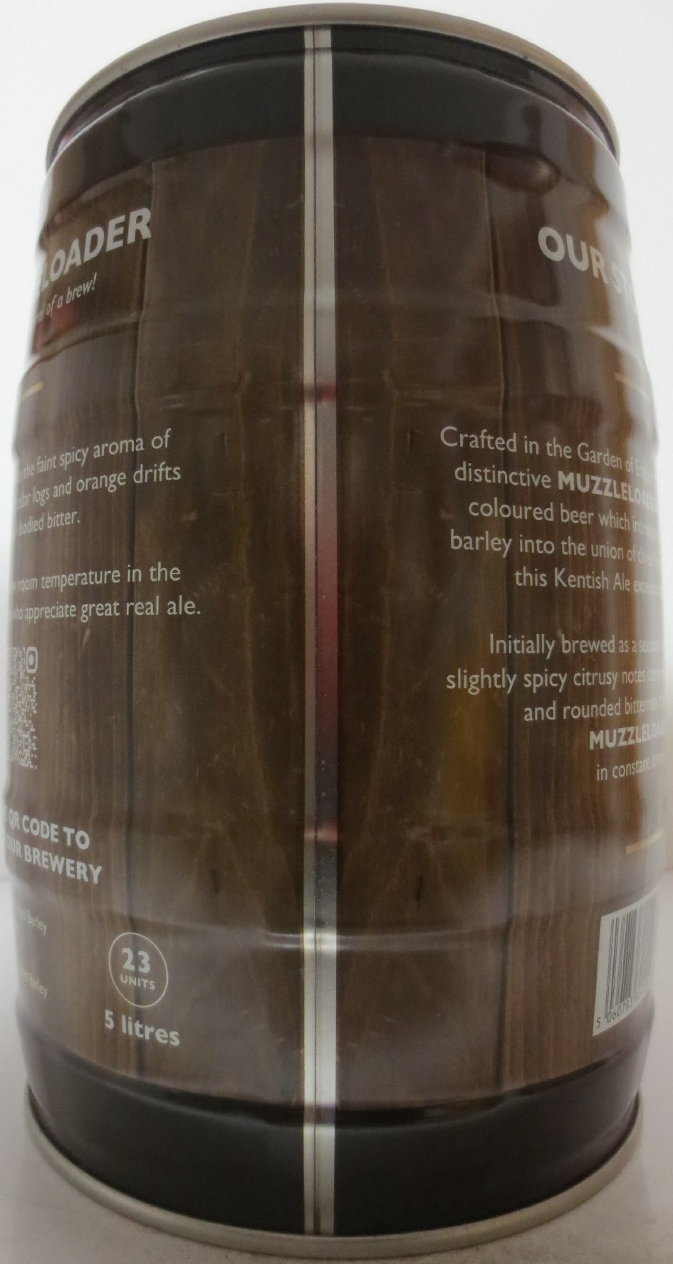 MUSKET BREWERY MUZZLELOADER KENTISH ALE (5L) Nr.1 