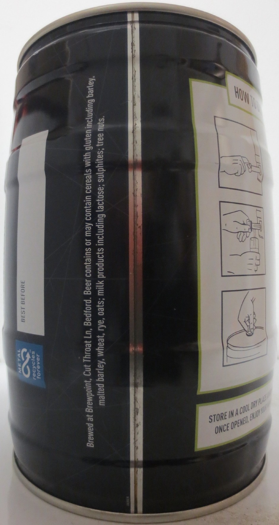 Charlie Wells BEER ORIGIN PALE ALE ABV 3.7% SIZE 5L (5L) Nr.1