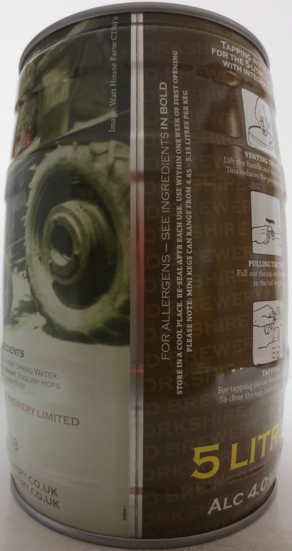 BRADFIELD BREWERY FARMER YORKSHIRE   (5L) Nr.1 