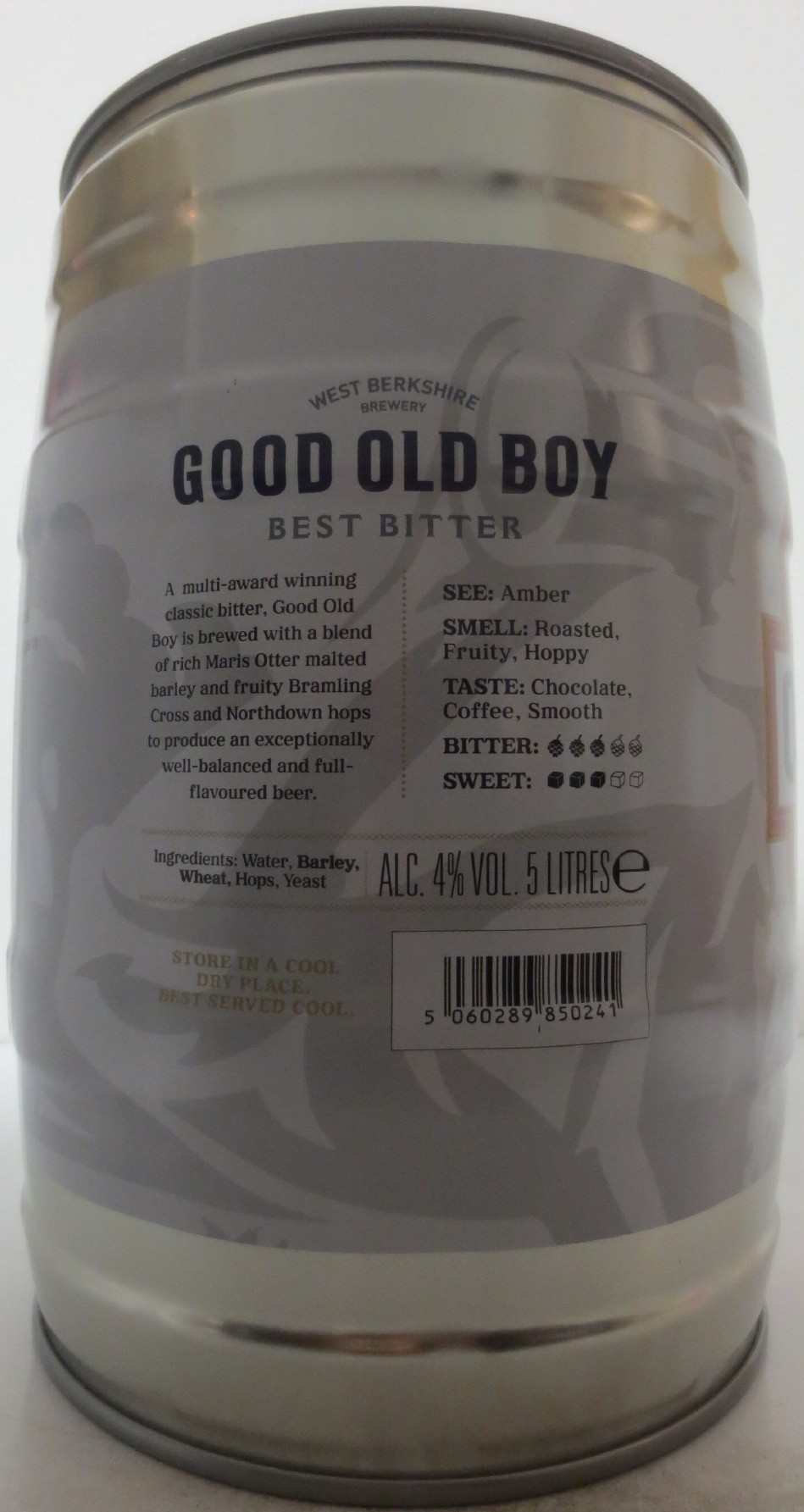 WEST BERKSHIRE BREWERY GOOD OLD BOY BEST BITTER (5L) Nr.1
