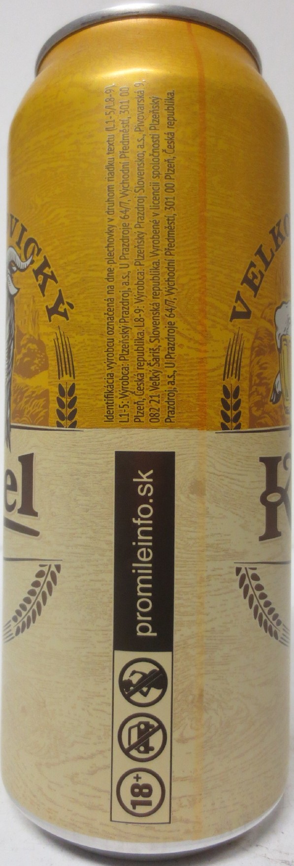 VELKOPOPOVICKÝ Kozel 1874 10 (SK) (50cl) (B/O) č.2 