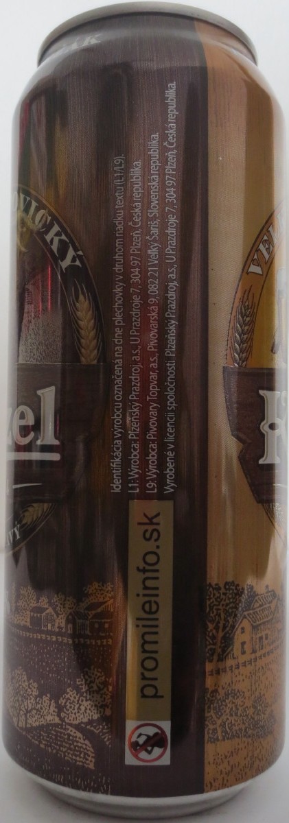 VELKOPOVICKÝ Kozel 1874 POLOTMAVÝ 11% (SK) (50cl) (B/O) č.1