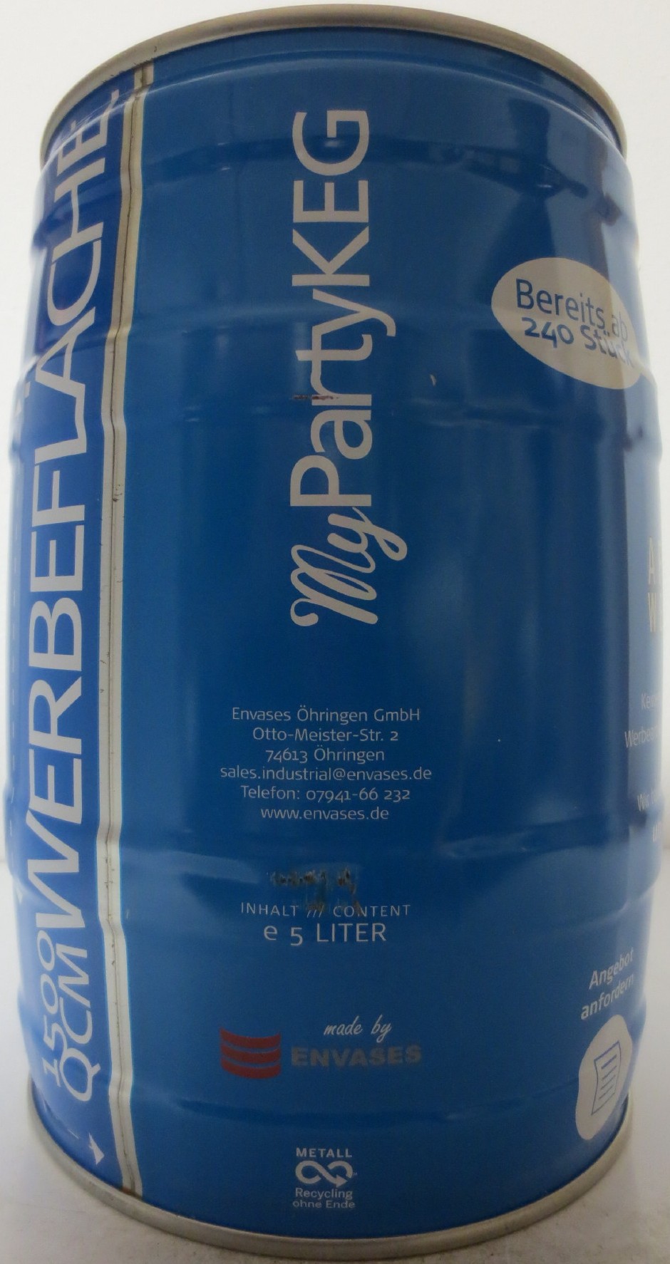 AFFENGEILE WERBEFÄSSER (5L) Nr.1 (modrý) 