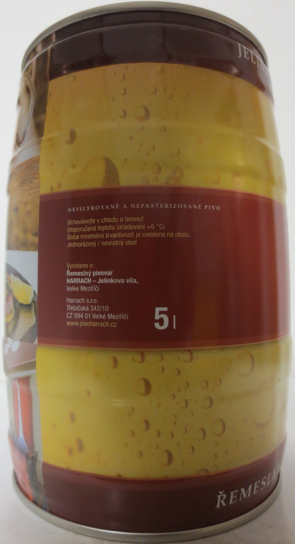 Harrach PIVO Z VELKÉHO MEZIŘÍČÍ (5L) č.3