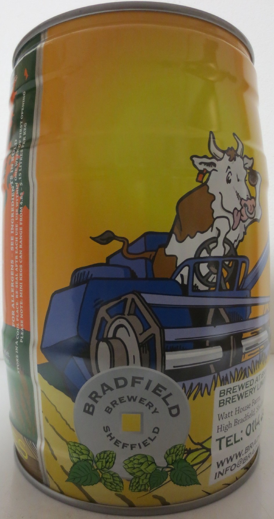 BRADFIELD BREWERY FARMERS PALE ALE (5L) Nr.1 
