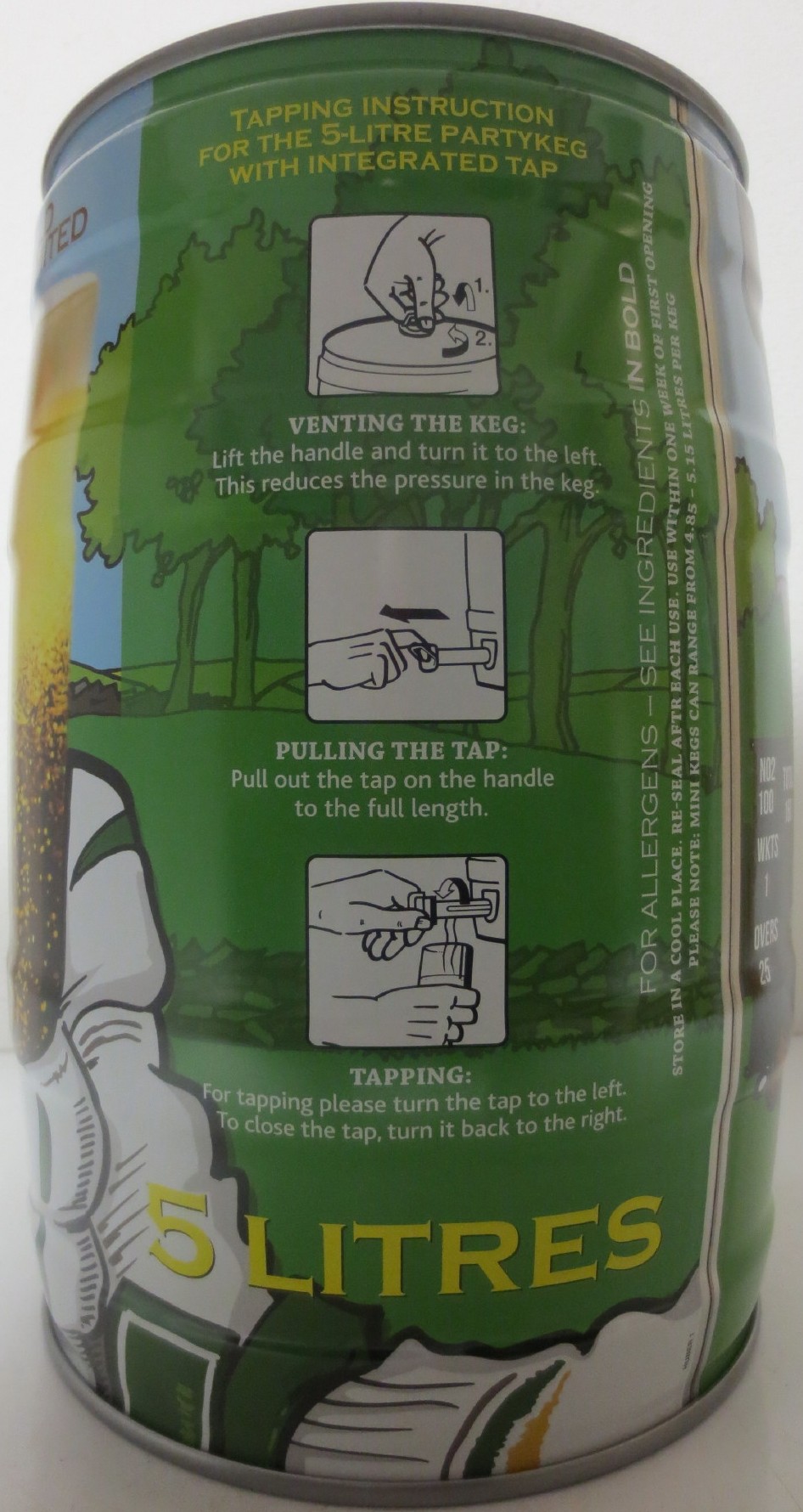 BRADFIELD BREWERY FARMERS sixer PALE ALE (5L) Nr.1