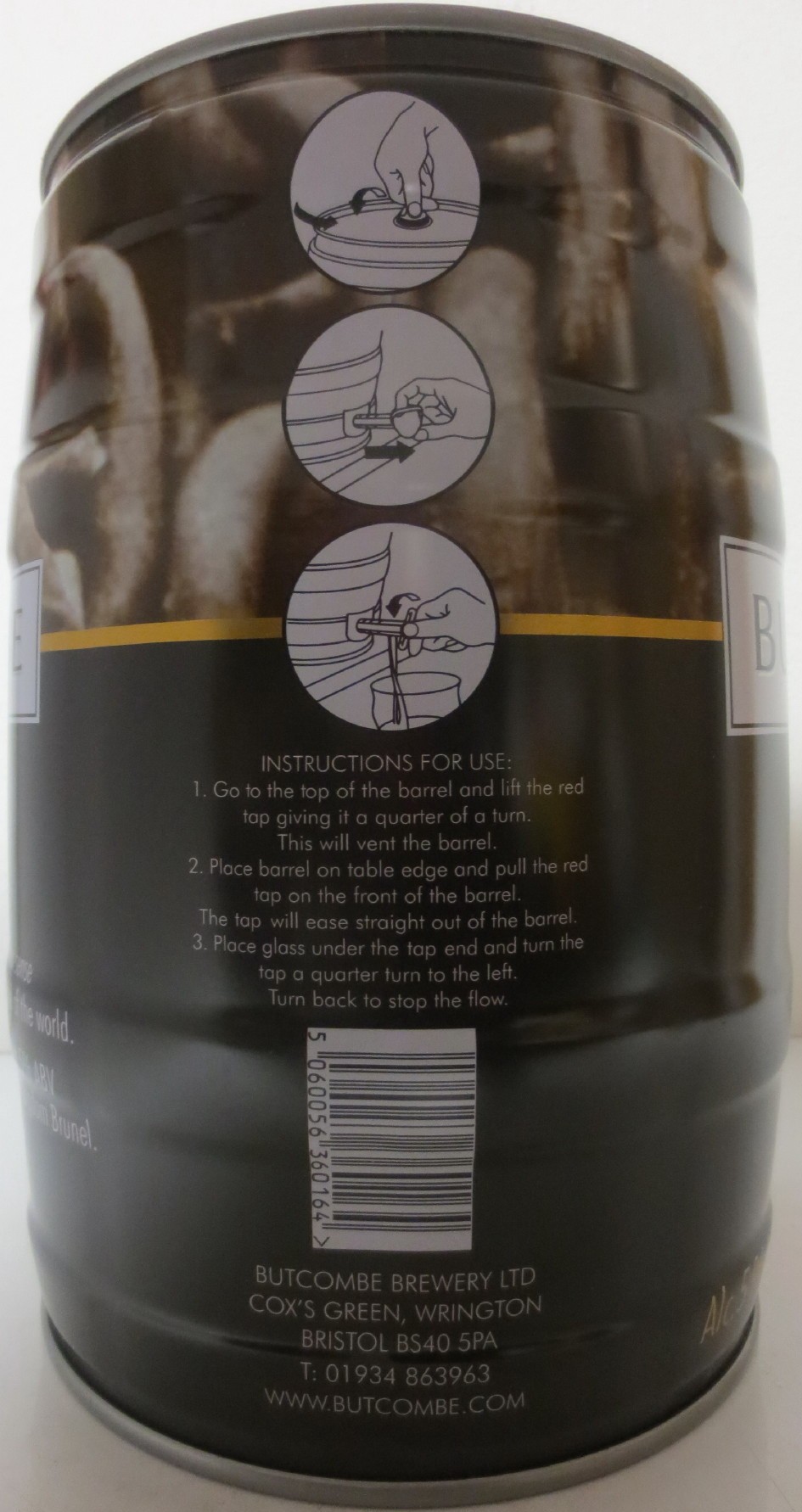 BUTCOME BREWERY Brunel 200 AUTHENTIC IPA (5L) Nr.1