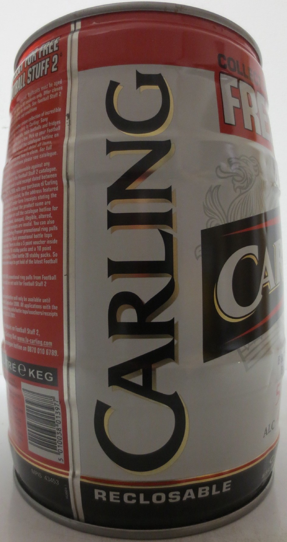 CARLING BREWED IN BRITAIN (5L) Nr.2 