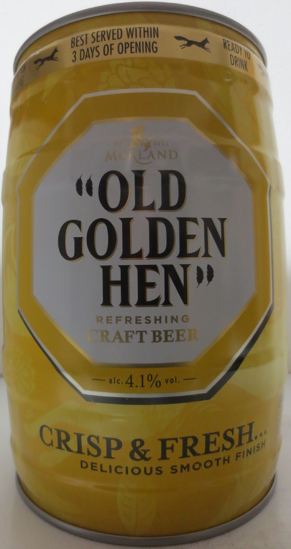 MORLAND OLD GOLDEN HEN REFRESHING CRAFT BEER (5L) Nr.2