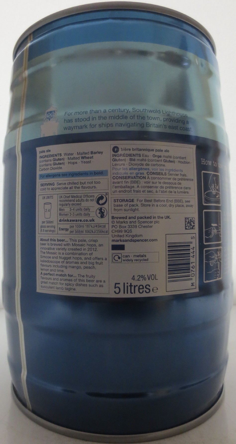 SUFFOLK MOSAIC PALE ALE (5L) Nr.1 