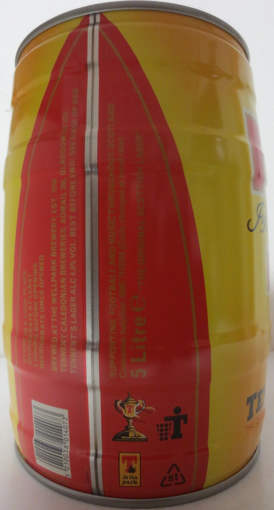 TENNENT´S JvR Tennent (5L) Nr.1 