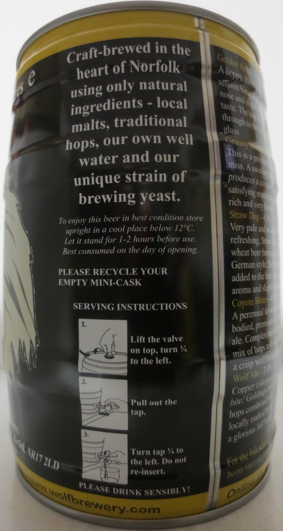 THE WOLF BREWEWERY Hovlin´ good! (5L) Nr.1 