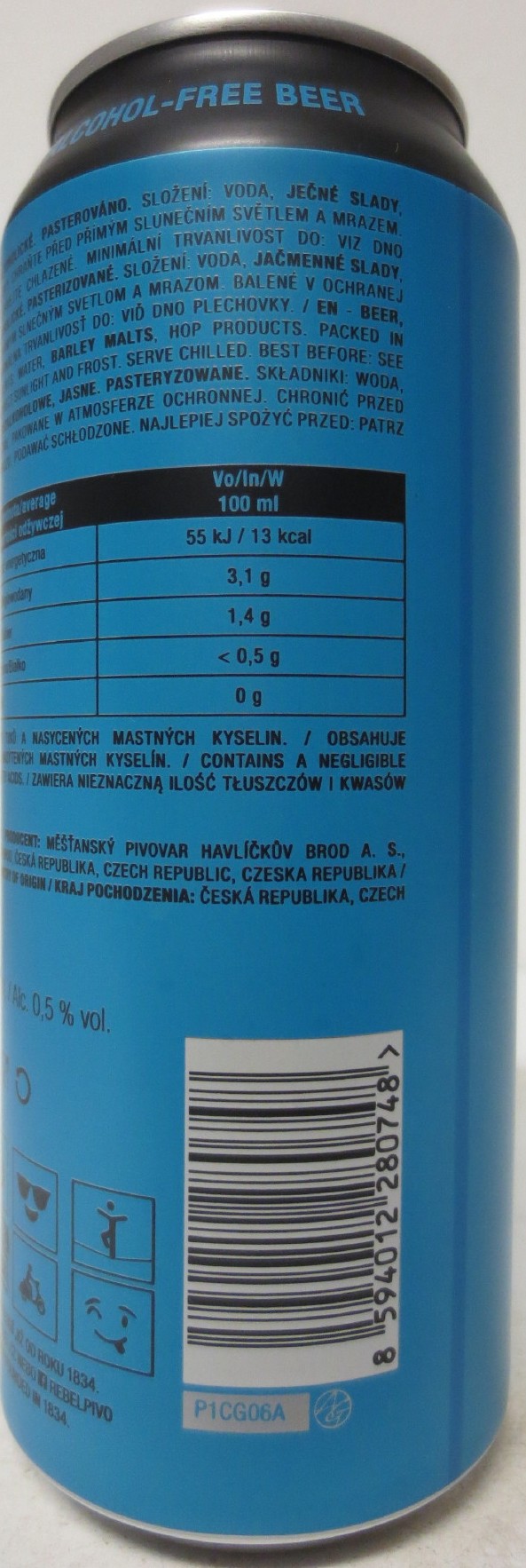 Rebel 0,0 (50cl) (B/O) č.2