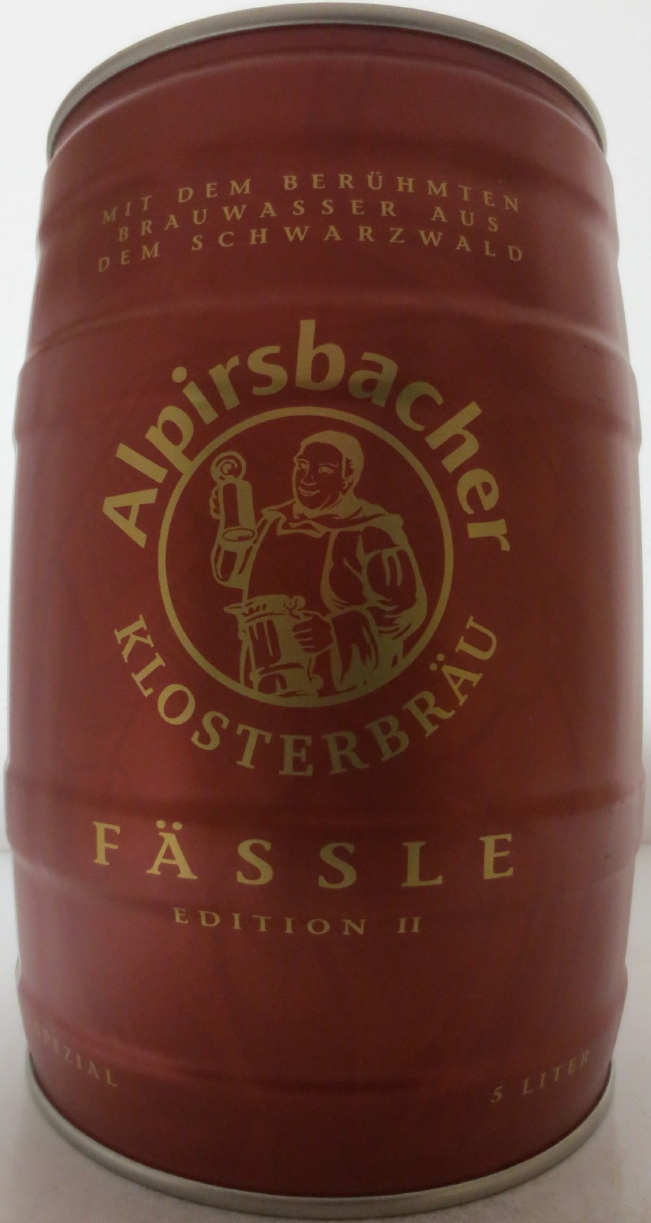 Alpirsbacher KLOSTERBRÄU FÄSSLE EDITION II (5L) Nr.1 