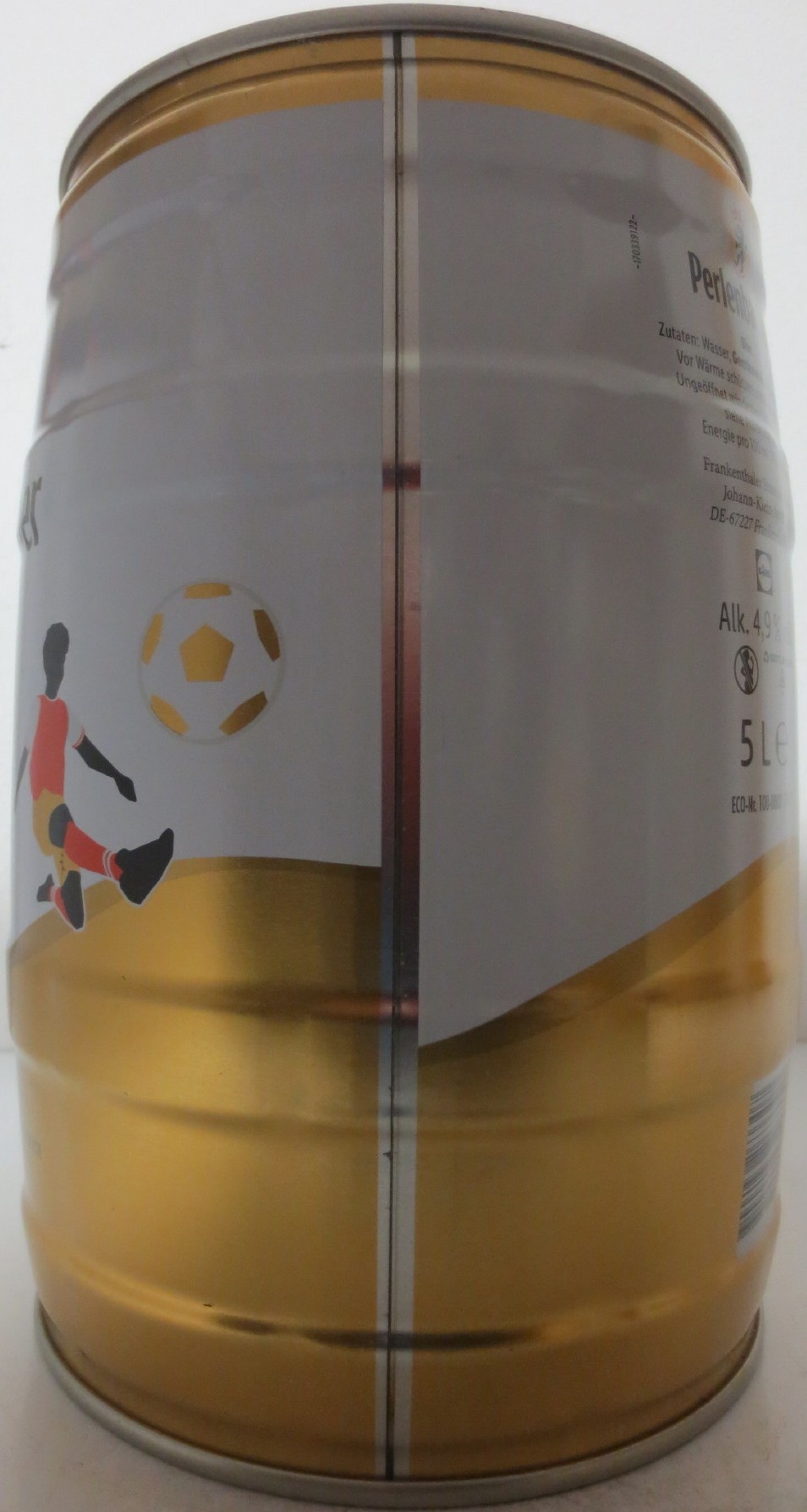 Perlenbacher Pils GEBRAUT NACH DEM DEUTSCHEN REINHEITSGEBOT (5L) Nr.1 