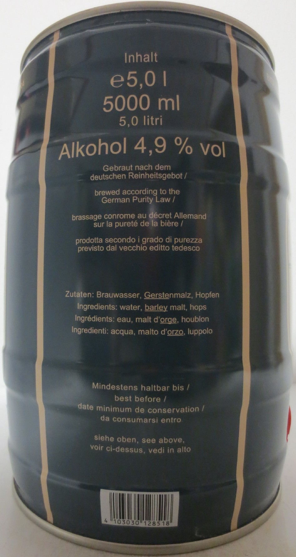 GOLD OCHSEN ULMER Hell (5L) Nr.1