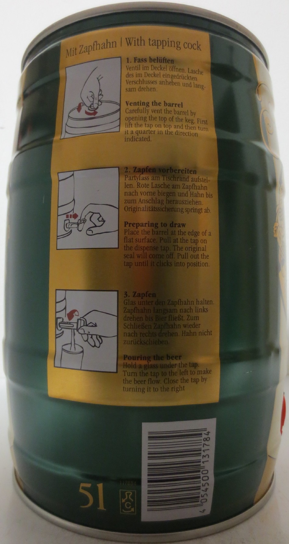 Zähringer GERMAN BEER Premium (5L) Nr.2 