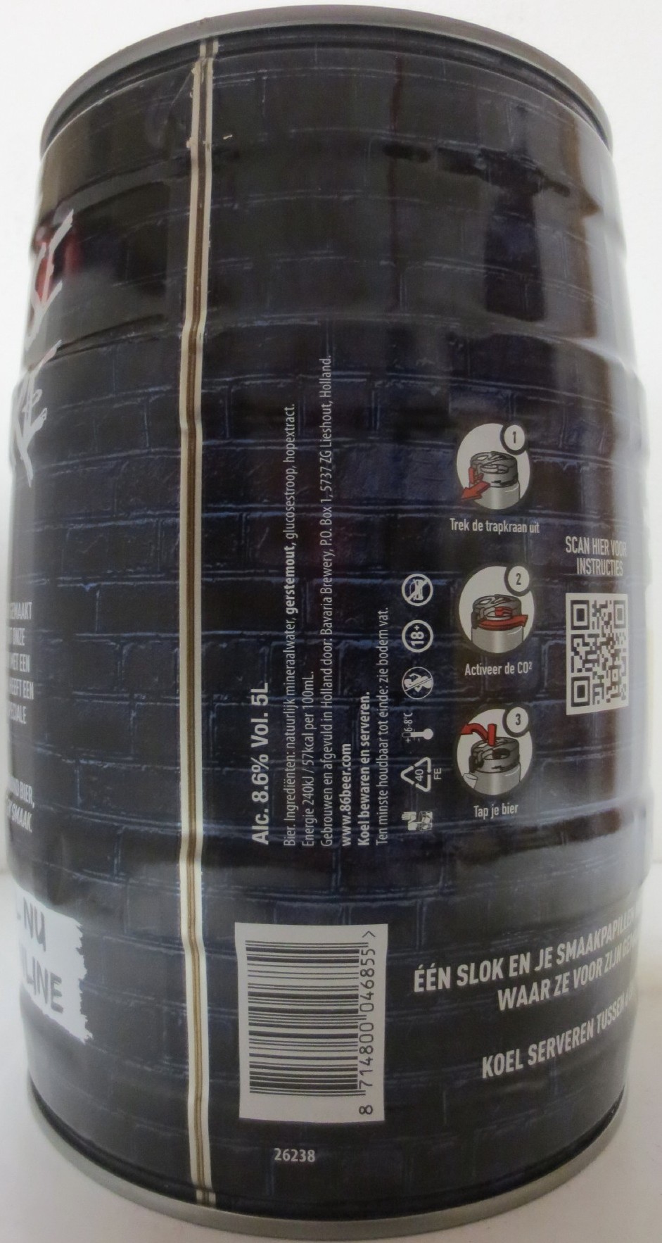 8.6 ORIGINAL INTENSE BLOND BEER (5L) Nr.1 