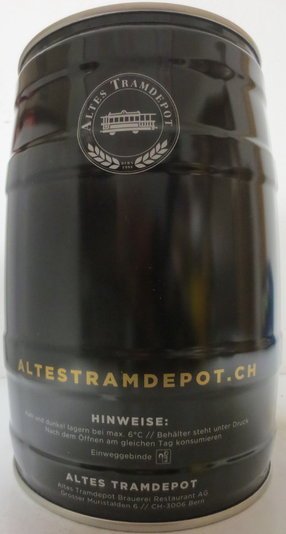 TRAM BIER 5 LITER BERN 1998 (5L) Nr.1 