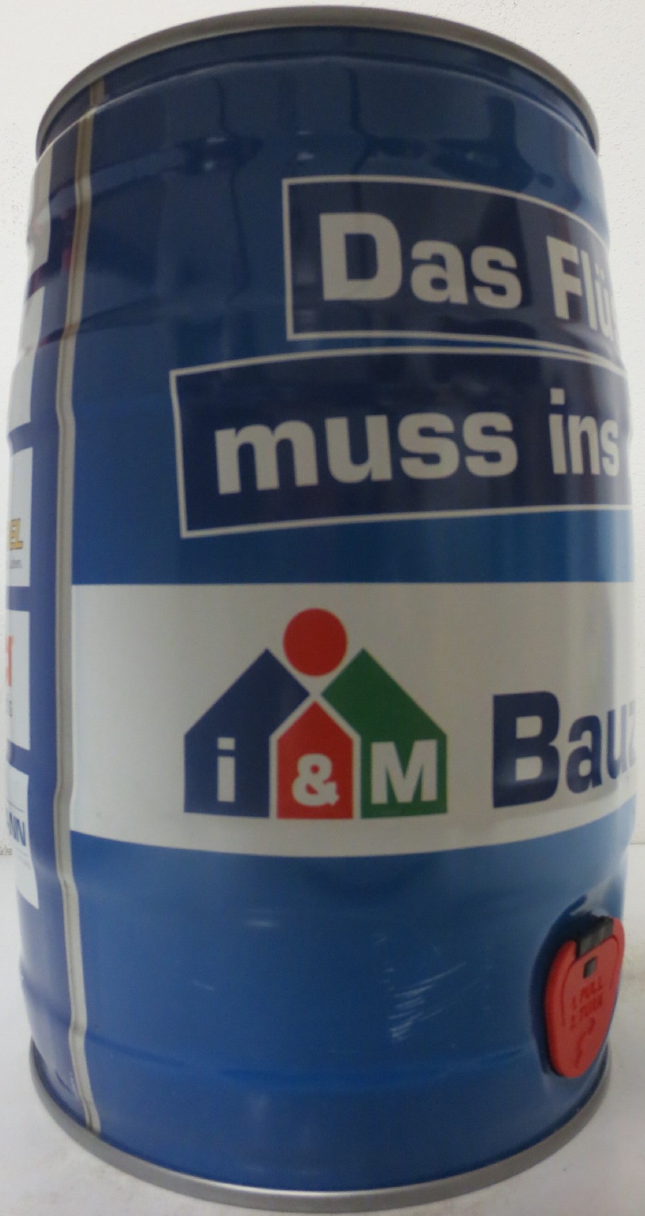 Bauzentrum Das Flüssige muss ins Durstige! (5L) Nr.1 