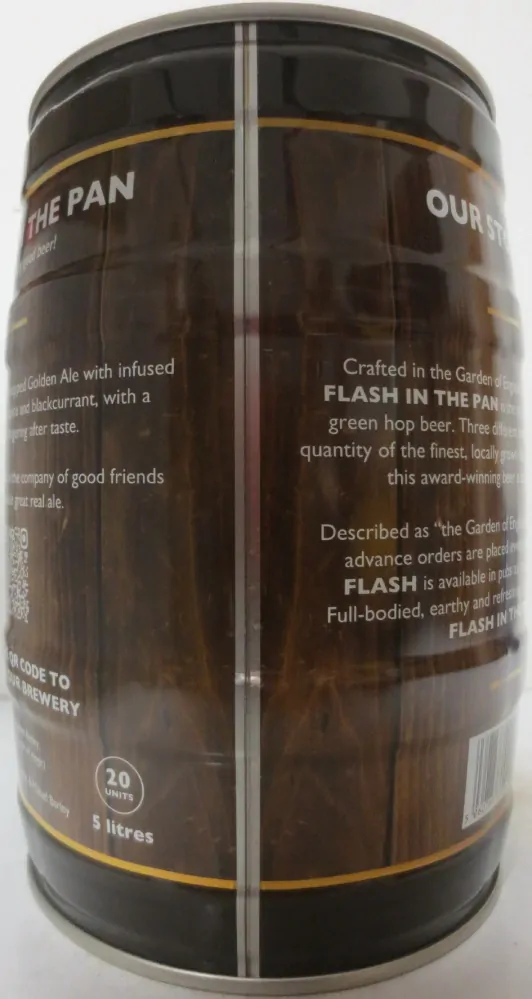 MUSKET BREWERY FLASH IN THE PAN KENTISH GREEN-HOPPED ALE (5L) Nr.1