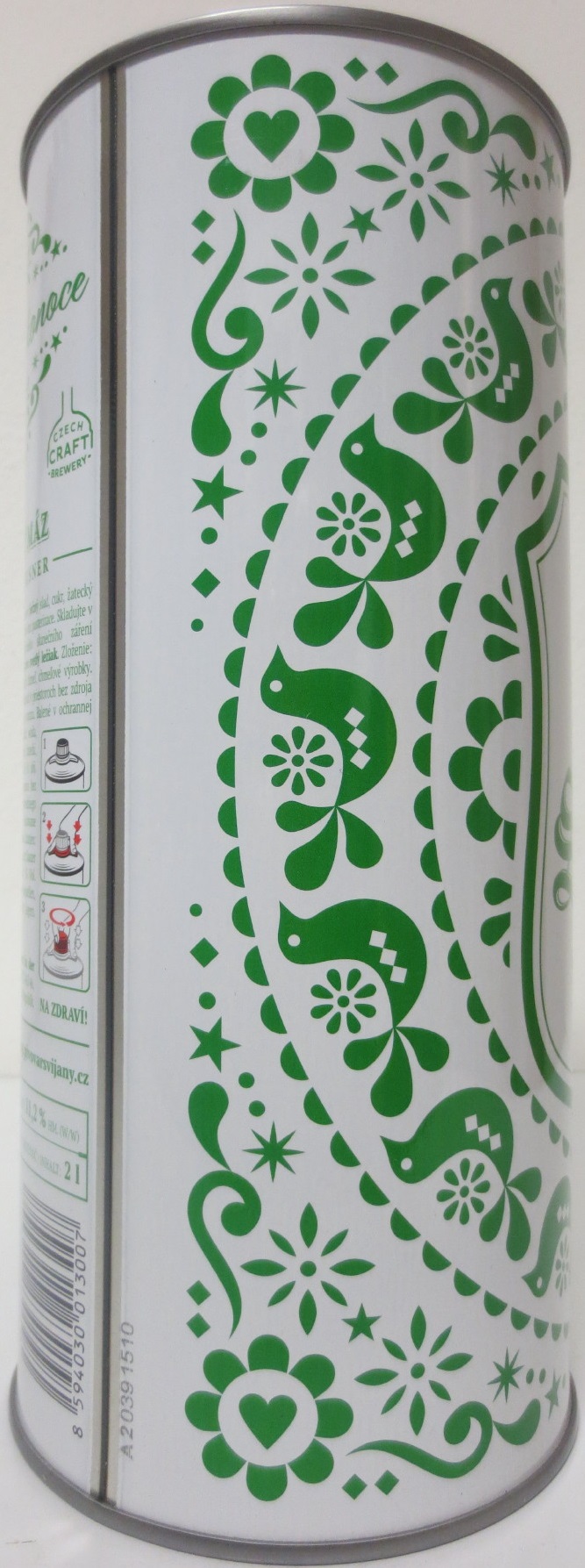 Svijany SVIJANSKÝ MÁZ Světlý ležák -1564- VELIKONOCE 2022 (200cl) č.1 