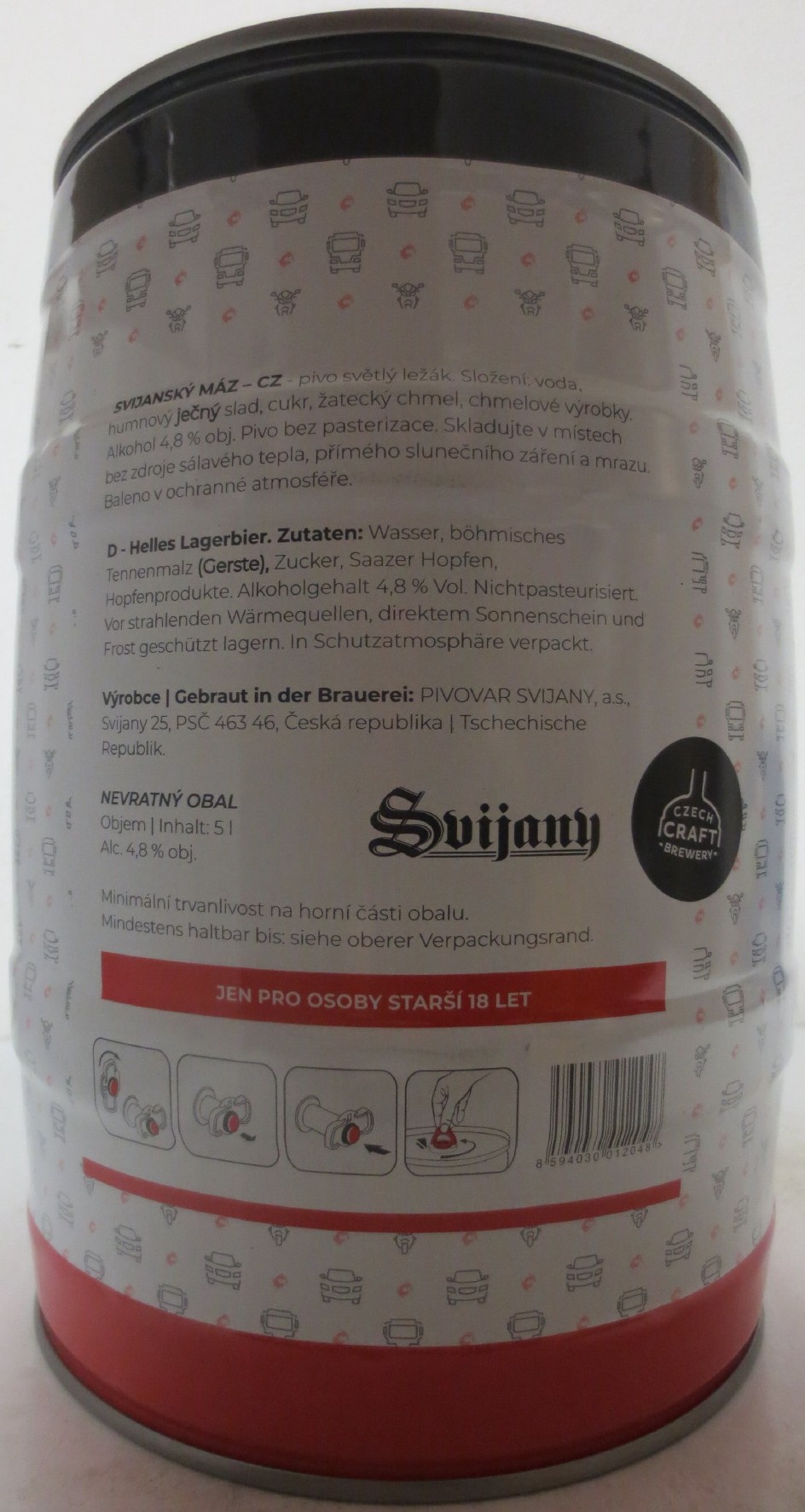 Svijany SVIJANSKÝ MÁZ INTER CARS (5L) č.1 