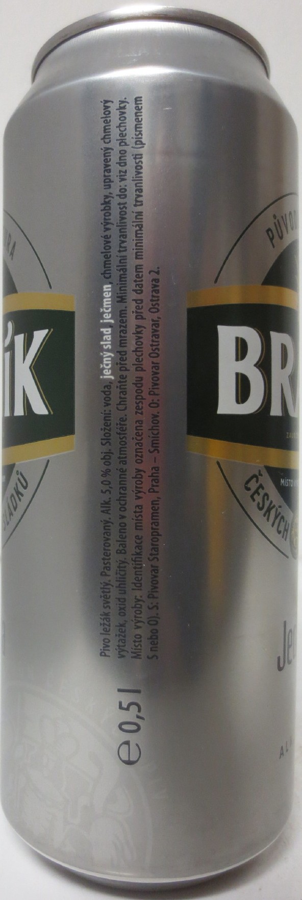 BRANÍK Jedenáctka ALK. 5,0 % OBJ. (CZ) (50cl) (B/O) č.2
